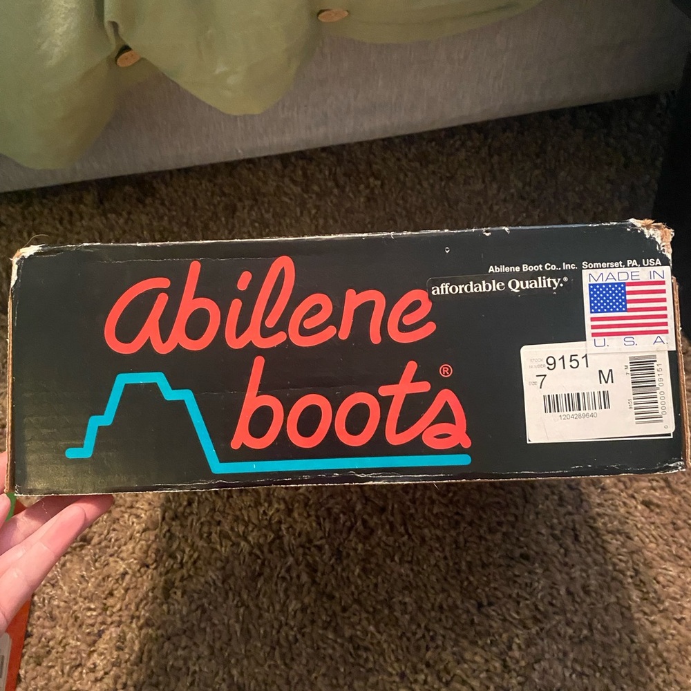Abilene Boot Co. Ankle Boots - Black